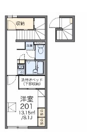 レオパレスタンディーの間取り