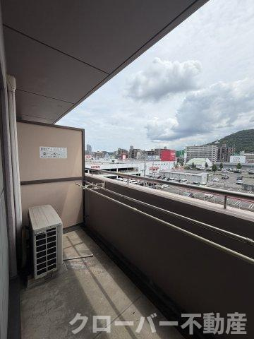 カーサ弐番丁のバルコニー