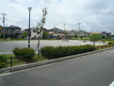 【外観パース】 | メゾンドール稲毛 | 近隣公園