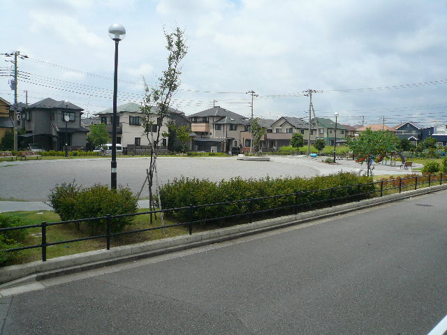 【外観パース】 | メゾンドール稲毛 | 近隣公園