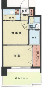 【間取り】 | エステートモア薬院通り
