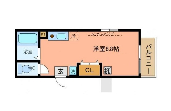 ａｉｒｏｓａ七里の間取り