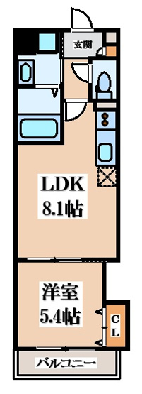 【間取り】 | ラモーナ諸福Ⅲ