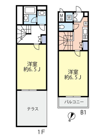 【間取り】 | ルーブル中野富士見町伍番館