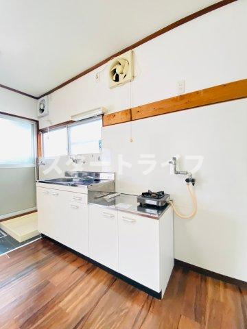 大阪市淀川区西中島１丁目の賃貸マンションのキッチン