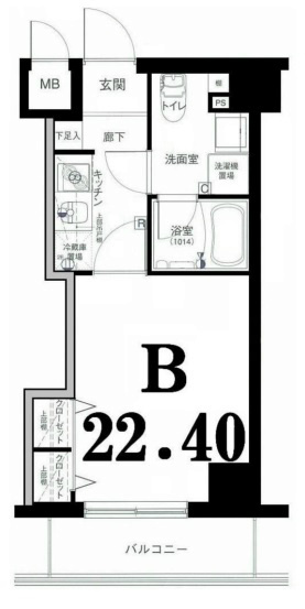 グリフィン横浜・山下町の間取り