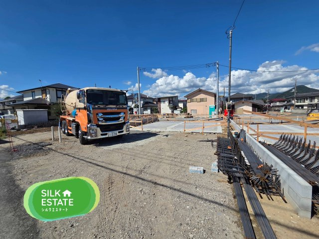 新築　桐生市相生町第19　5号棟　CRADLE GARDENの外観|現地写真　2026年11月完成予定！同社完成済み物件のご内覧も可能です。お気軽にご連絡ください！