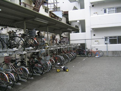 【その他共用部分】 | エスポワール参番館 | 駐輪スペースです