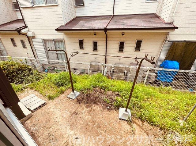 タウンハウス北別府1のバルコニー