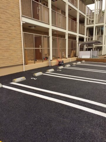 ルミウス祇園の駐車場