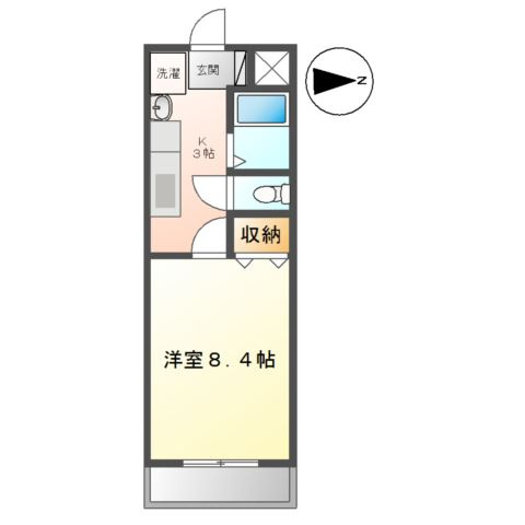 Ｐａｇｅ　Ⅰの間取り
