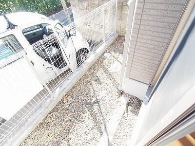エクセラン杉並のバルコニー