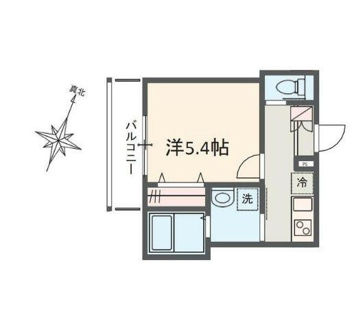 MELDIA大宮桜木町Ⅰの間取り