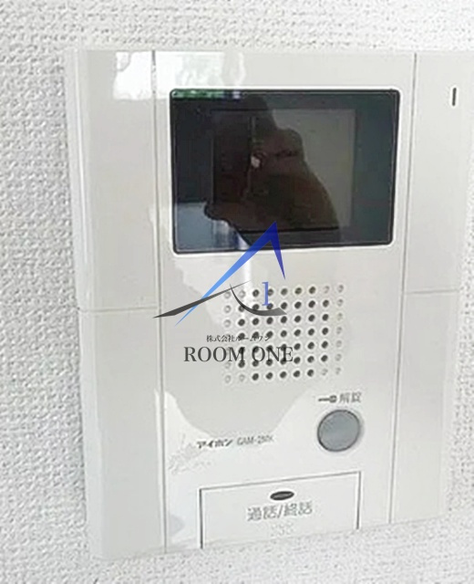 Casa de Primaveraの設備|モニター付きインターホンです。