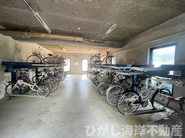 ダイアパレス湘南ライフタウンの駐輪場|敷地内駐輪場