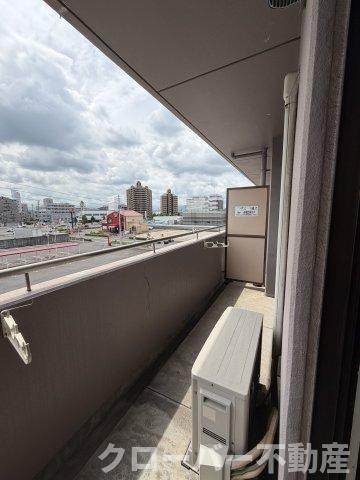 カーサ弐番丁のバルコニー