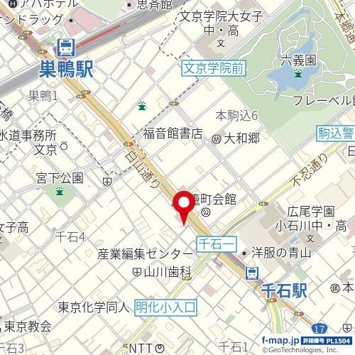 パレ・ドール千石の地図