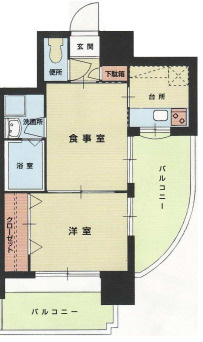 【間取り】 | エステートモア警固本通り