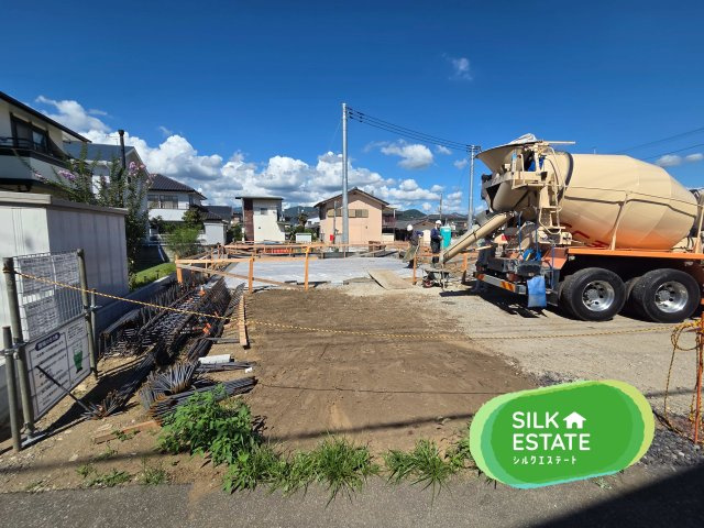 新築　桐生市相生町第19　6号棟　CRADLE GARDENの外観|現地写真　2026年11月完成予定！同社完成済み物件のご内覧も可能です。お気軽にご連絡ください！