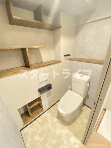 大阪市淀川区西宮原１丁目の賃貸マンションのトイレ