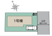【区画図】 | ご家族様のプライベート空間が確保できる素敵な間取りです。また敷地ゆったりですので、おうち時間を楽しむのにもぴったりですね♪
