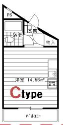 スタジオハゴロモの間取り
