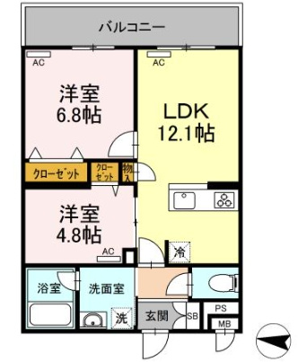 【間取り】 | Cozy Court大泉学園