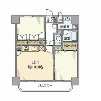 【間取り】 | グレイス錦糸町  | 間取りです。