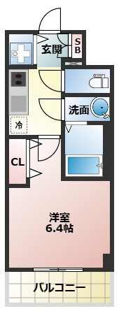 【間取り】 | ファーストフィオーレ天王寺オリーブ