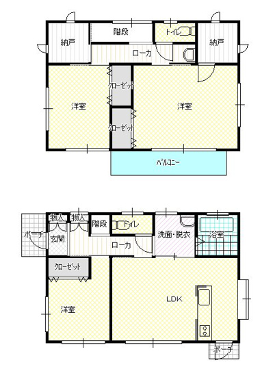 【間取り】 | 尾崎邸１