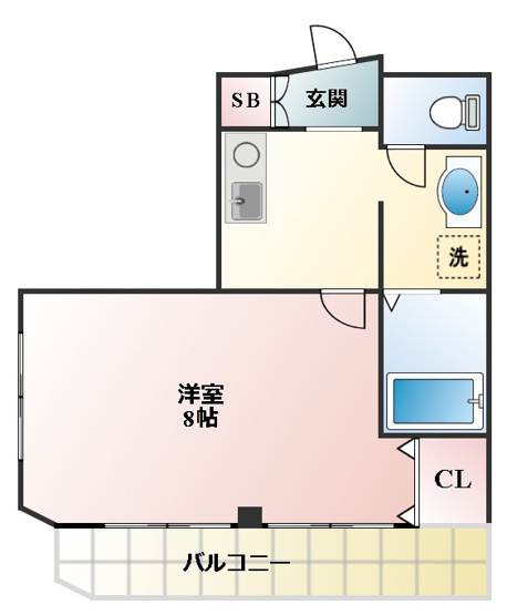【間取り】 | メゾンハギワラ