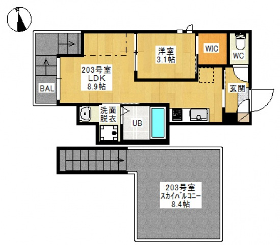 【間取り】 | GRANDTIC 煌