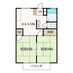 【間取り】 | エステイト中島A