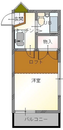 【間取り】 | エクセルハイム西古松西町