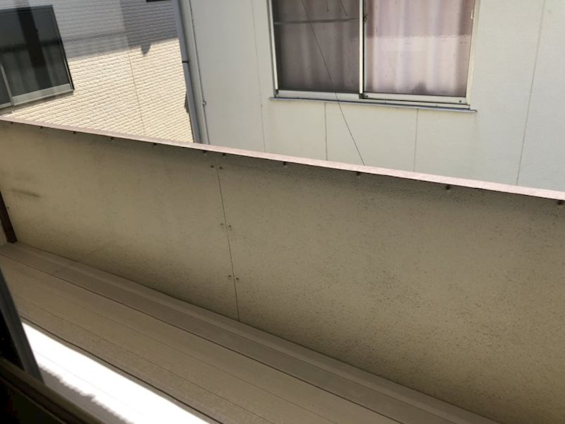 岡山市南区平福１丁目の一戸建てのバルコニー