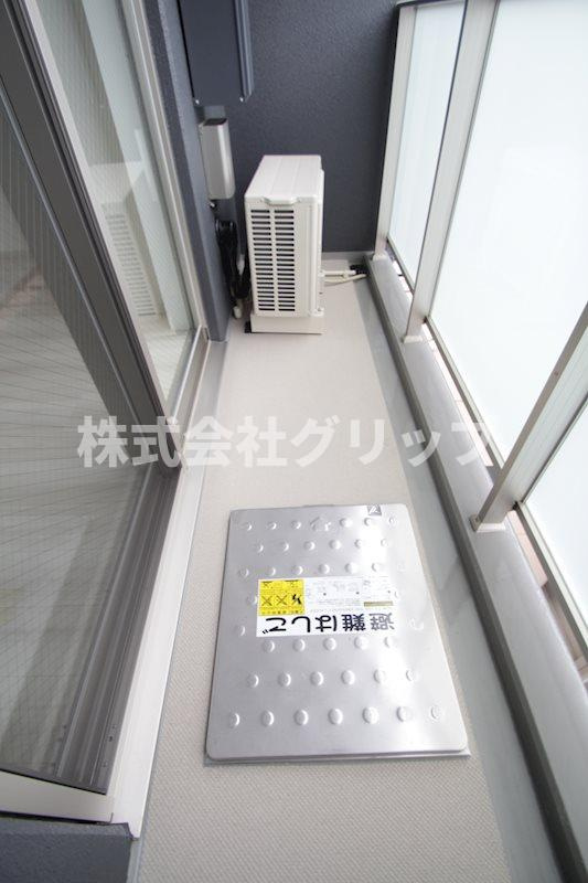 スパシエ横浜アルトのバルコニー