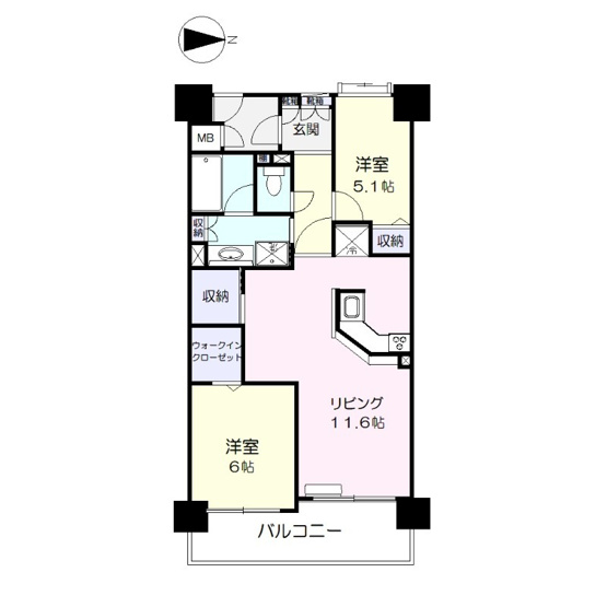 【間取り】 | アルファステイツ岡山駅前