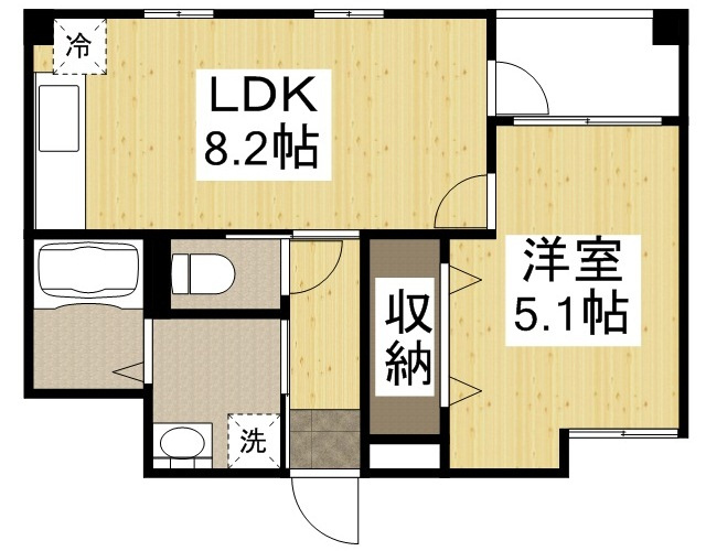 【間取り】 | ルミエール大供