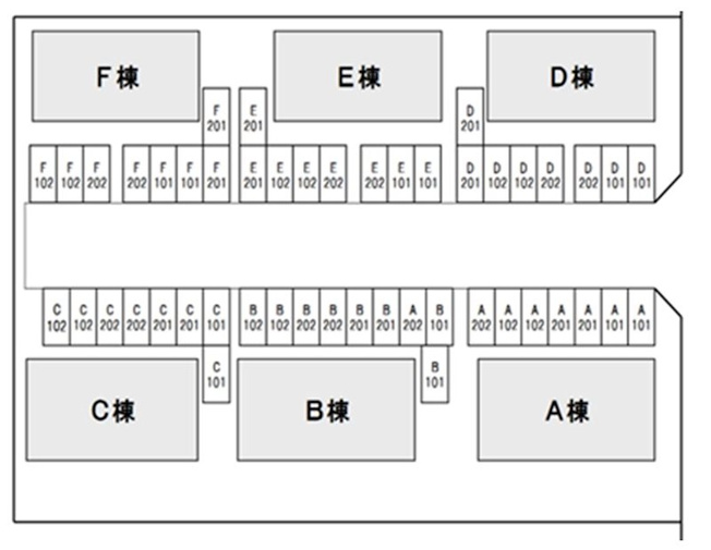 【区画図】 | ミルグレース大福 E