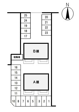 【区画図】 | プチ・フルールA棟