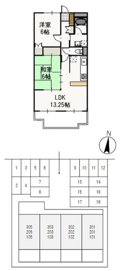 【間取り】 | アヴェニューK&K