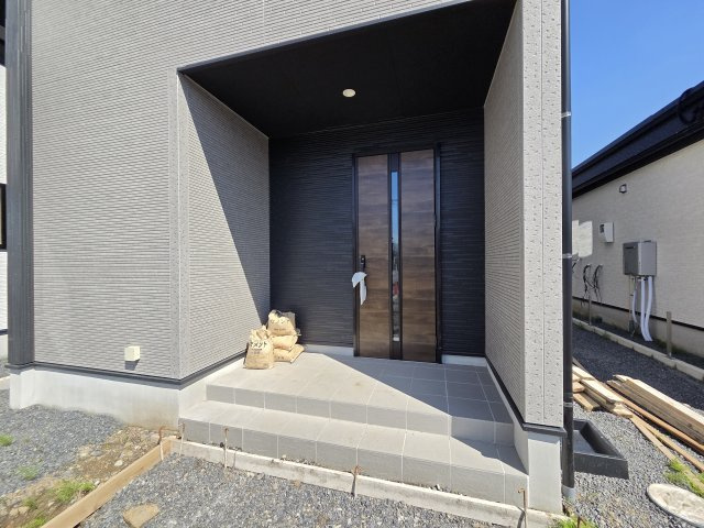 新築　太田市鳥山上町　2号棟の外観パース|2号棟の外観イメージ図です。