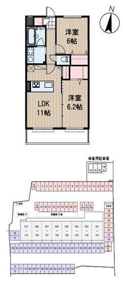 【間取り】 | ウッドコート御南