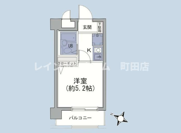 相模大野ダイカンプラザCity※初期費用分割あと払いサービス利用可能物件の間取り