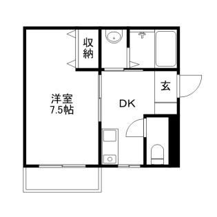 【間取り】 | ラフィネ内山下