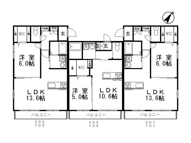 【間取り】 | ＭＡＳＨＩＥ　Ⅱ