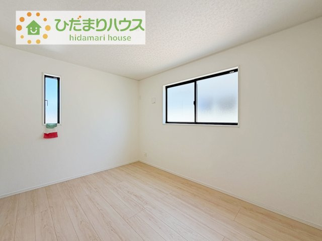 【洋室】 | 土浦市中村南第11　新築戸建　1号棟 | 全室フローリングで明るく掃除もしやすい♪