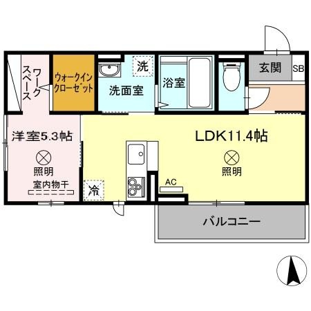 【間取り】 | F フォレスト