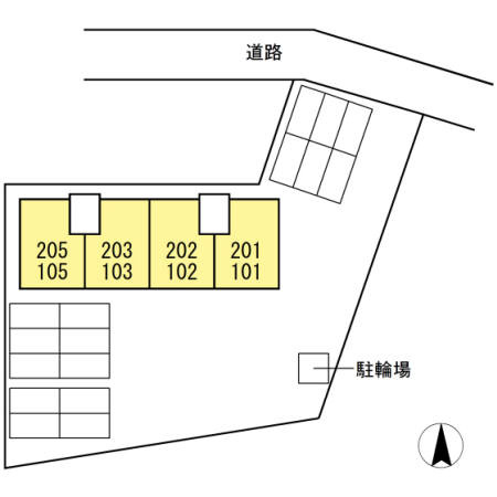 Ｌｉｔｔｌｅ　ｂｉｒｄの区画図