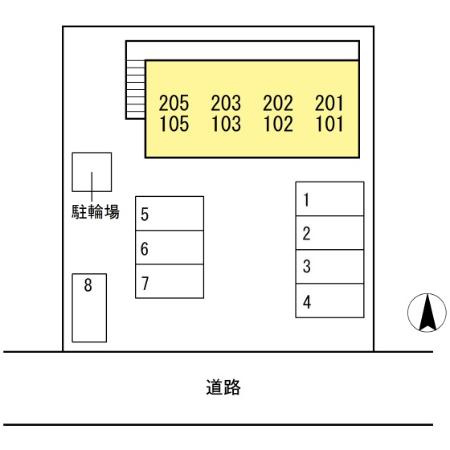 【区画図】 | エクレール青江